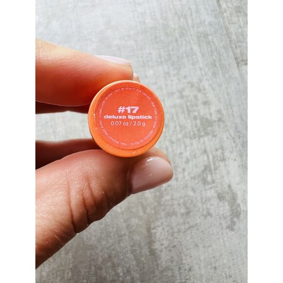 Beauty for Certain #17 Deluxe Sample Lipstick Warm Sienna 0.07 oz. New Sealed - Picture 3 of 5